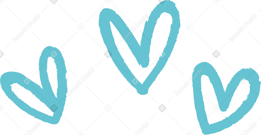 hearts PNG, SVG