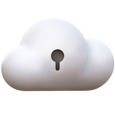secure cloud PNG, SVG