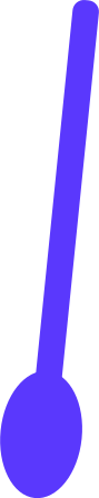 blue spoon Illustration in PNG, SVG
