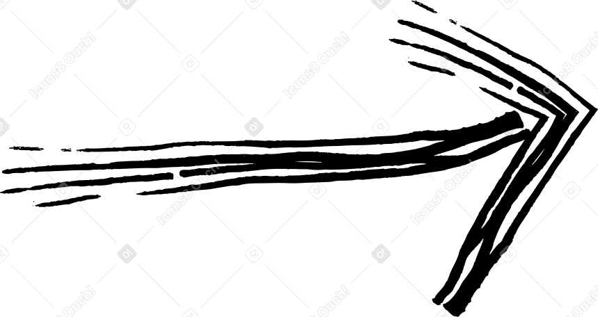 Freccia nera PNG, SVG
