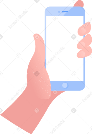 手中的手机 PNG, SVG