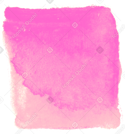 watercolor square Illustration in PNG, SVG