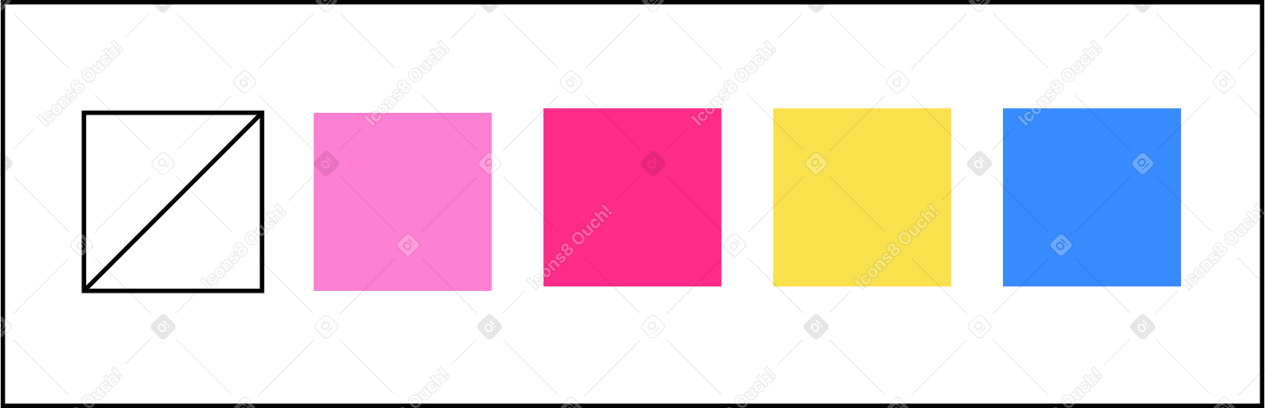 palette numérique PNG, SVG
