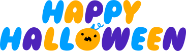Schriftzug „happy halloween“, geschwollener text mit kürbis PNG, SVG