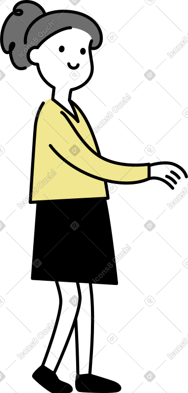 年轻女子 PNG, SVG