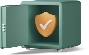 safe with security shield PNG, SVG