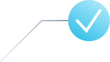 Häkchen im blauen kreis PNG, SVG
