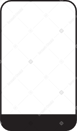 cell phone window Illustration in PNG, SVG