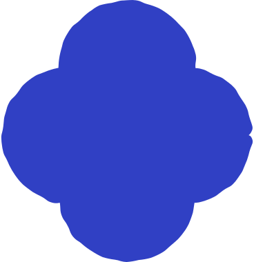 quatrefoil blue PNG, SVG