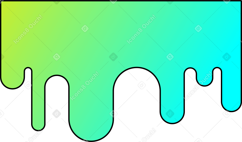 капающая краска в PNG, SVG