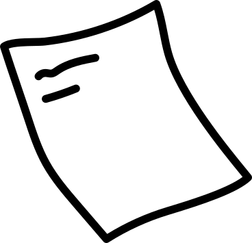 Лист бумаги в PNG, SVG