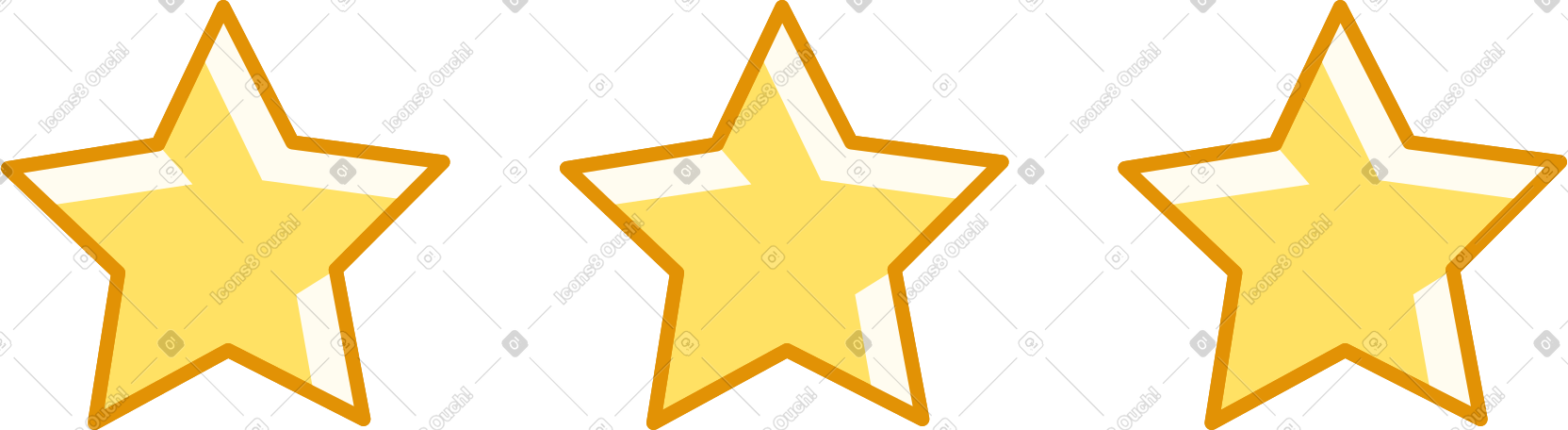 星星 PNG, SVG