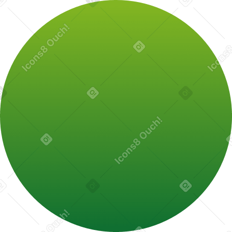 green 360 degree circle PNG, SVG
