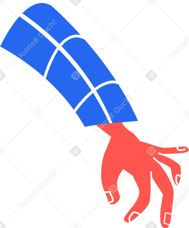 male hand Illustration in PNG, SVG