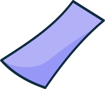 Morceau de confettis lilas PNG, SVG