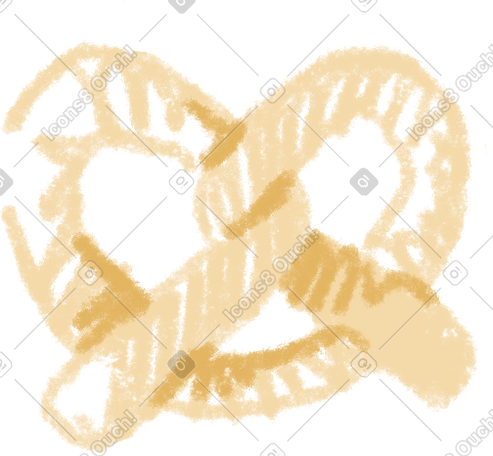 pretzel PNG, SVG