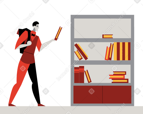 Library  Illustration in PNG, SVG