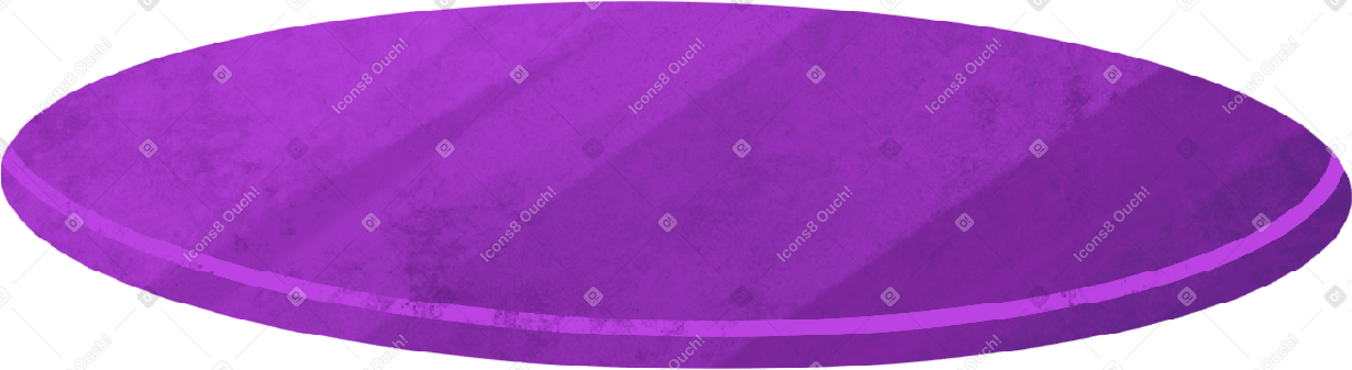 purple plate Illustration in PNG, SVG