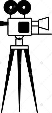 video camera Illustration in PNG, SVG