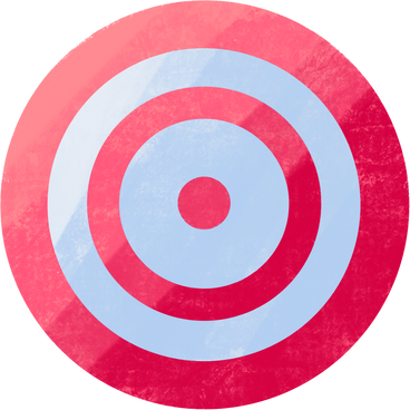 pink target PNG, SVG