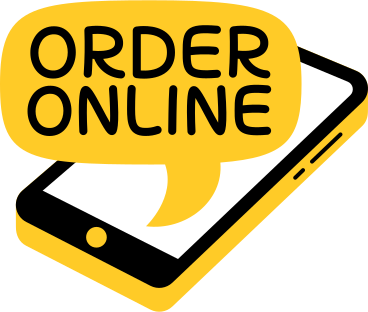 lettering order online on the phone text PNG, SVG