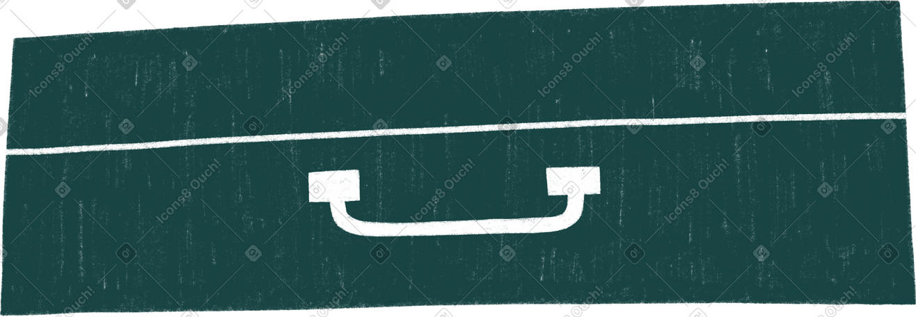 dark green suitcase PNG, SVG