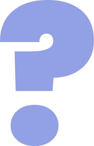 Question violette PNG, SVG