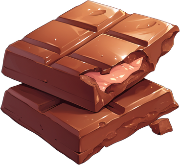 Barretta di cioccolato PNG, SVG