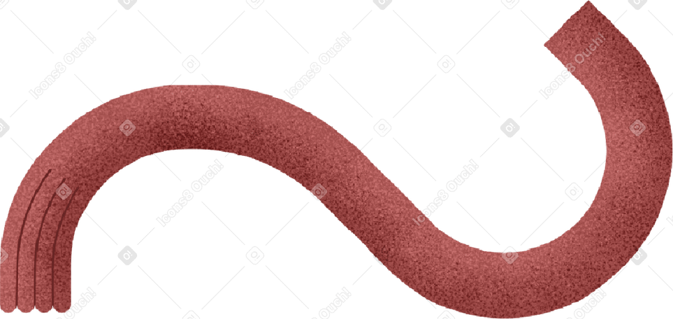 tanned arm in the shape of a wave PNG, SVG