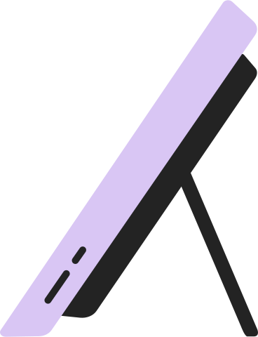 graphics tablet on stand PNG, SVG