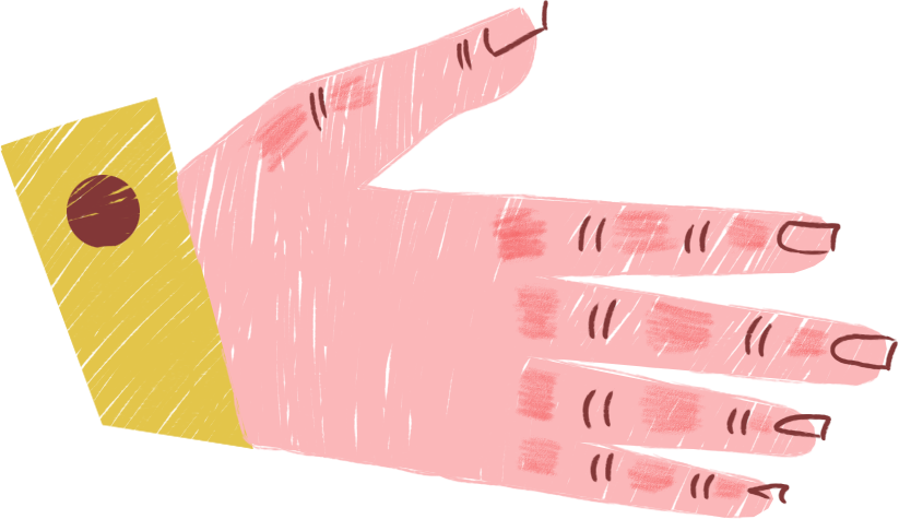 man's hand Illustration in PNG, SVG