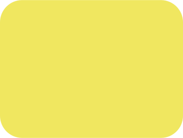 Yellow rectangle with rounded corners PNG, SVG