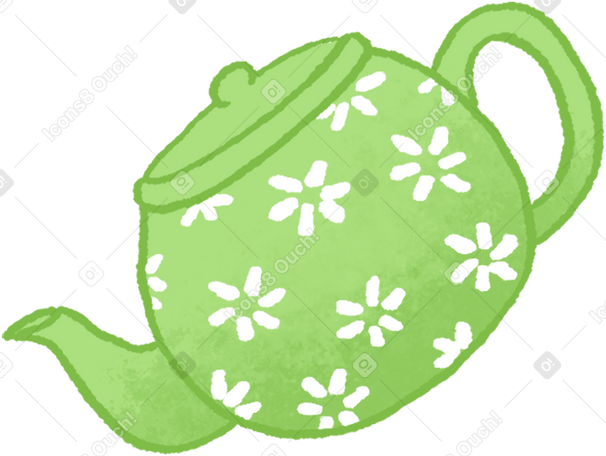 Заварочный чайник в PNG, SVG