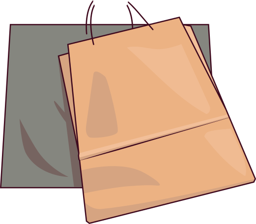 packages Illustration in PNG, SVG