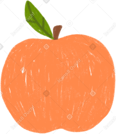peach PNG, SVG