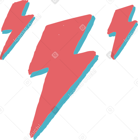 闪电 PNG, SVG