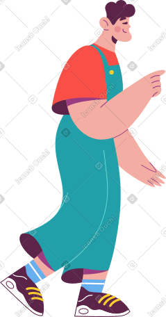 穿工作服的男人 PNG, SVG