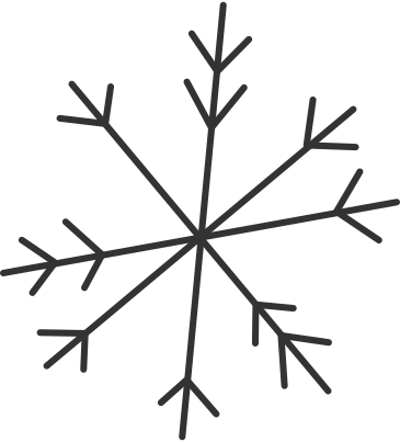 Снежинка в PNG, SVG