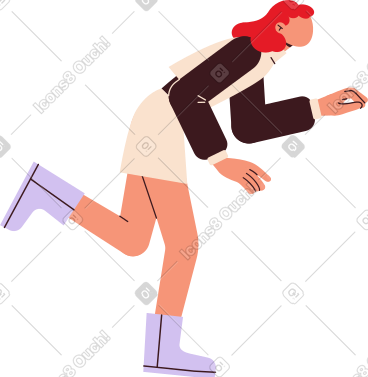 女人单腿站立 PNG, SVG