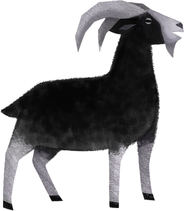 goat PNG, SVG