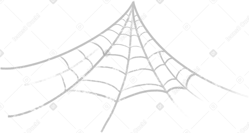 cobweb Illustration in PNG, SVG