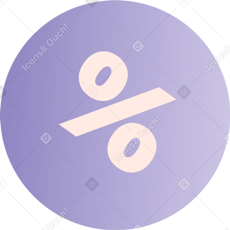 percentages in a circle PNG, SVG
