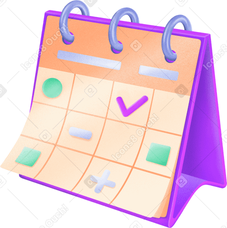 planning calendar PNG、SVG
