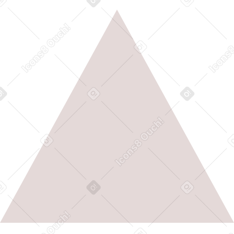 triangle nude Illustration in PNG, SVG