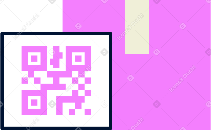 Scatole con qr code PNG, SVG