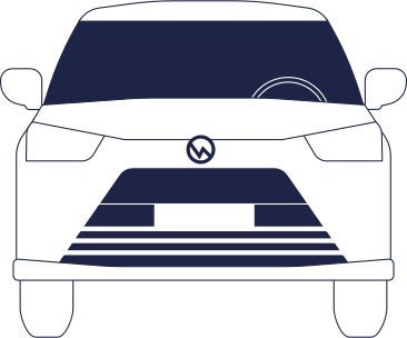 Passenger car front view в PNG, SVG
