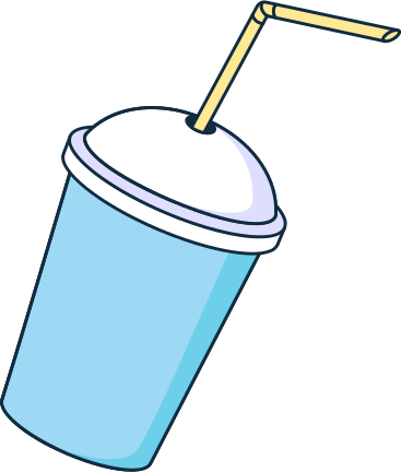milkshake cup PNG, SVG