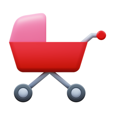 baby stroller PNG, SVG