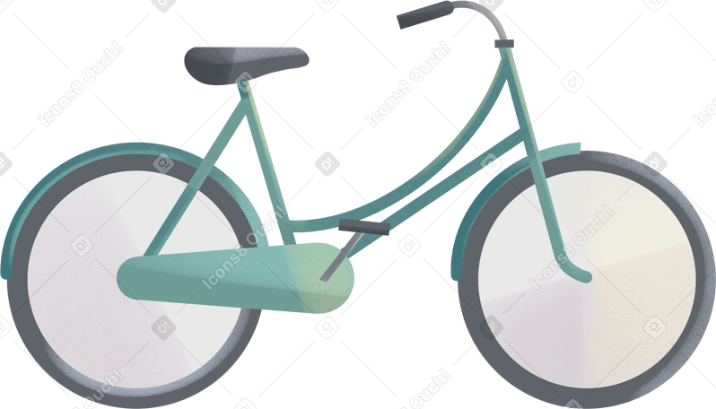 Городской велосипед в PNG, SVG
