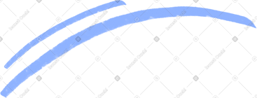 Two blue curved lines PNG, SVG